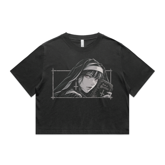 FORBIDDEN SCRIPTURES CROP TEE