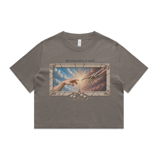 DIVINE DESTRUCTION CROP TEE